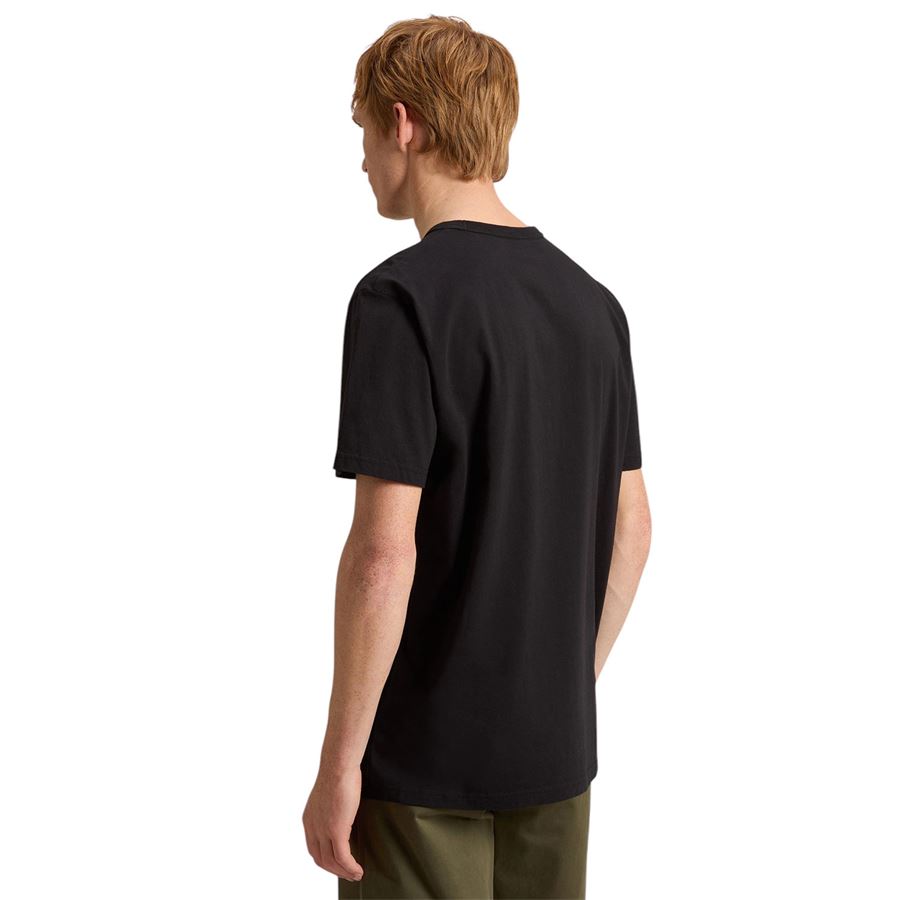T-shirt maniche corte in puro cotone con logo da uomo Woolrich | CFWOTE0144100